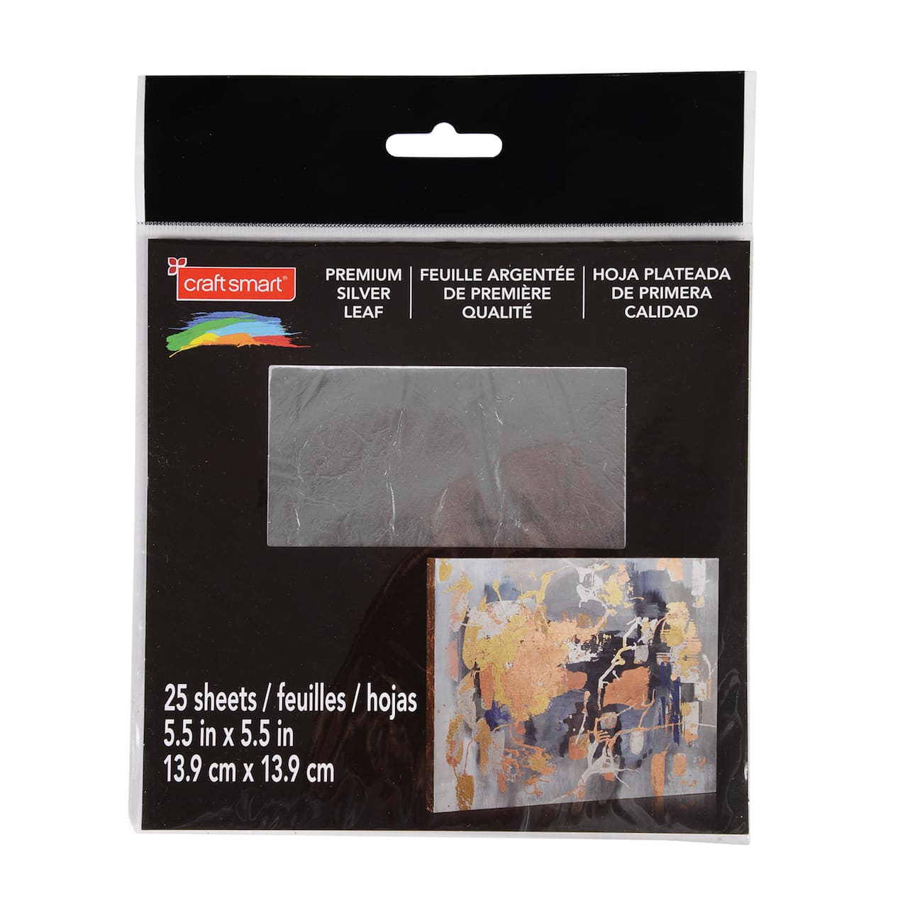 6 Packs: 25 ct. (150 total) Premium Silver Leaf Sheets by Craft Smart®